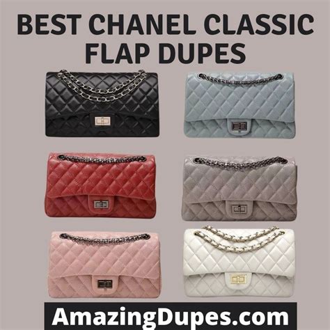 dupe chanel bags|chanel chain bag look alike.